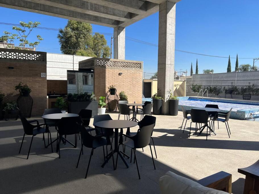 과달라하라 Depa Boho Al Sur Pet Friendly Piscina Gym Sala De Cine 아파트 외부 사진